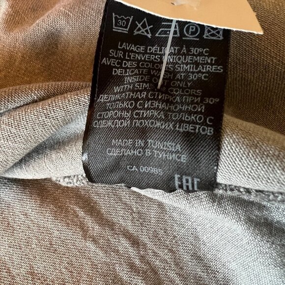 NWT Isabel Étoile Marant Snap Front Ruffled Denim Shirt - Picture 11 of 14